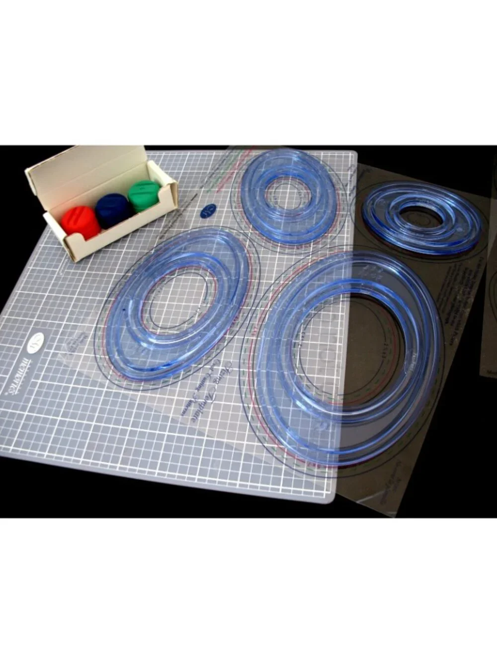 Creative Memories CustomCutting, mat blades, Ovals, Circles, Celestial Patterns.